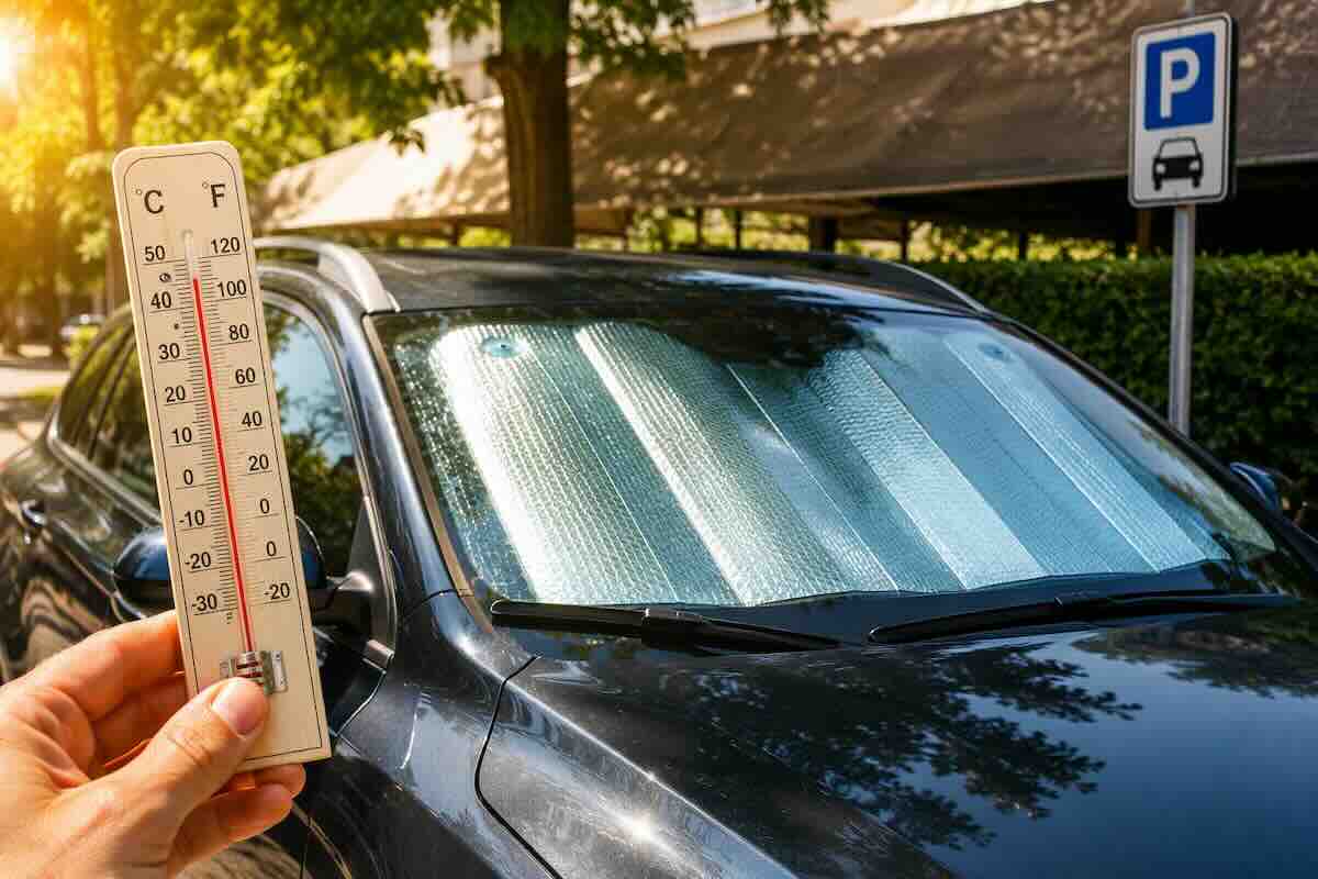 Auto al sole